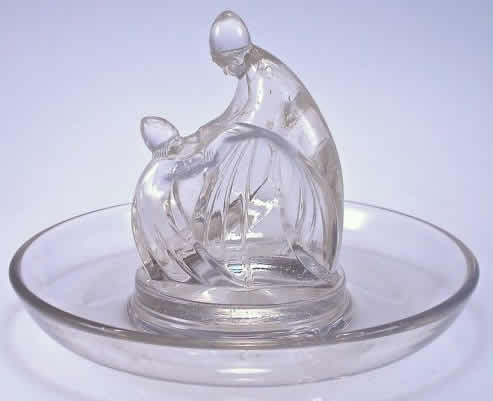 R. Lalique Jeanne Lanvin Ashtray