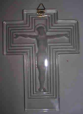 R. Lalique Jesus Christ Statue