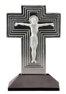 R. Lalique Jesus Christ Statue