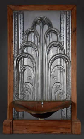 R. Lalique Jet D'Eau Sconce