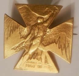 R. Lalique Journee De Poilu Brooch