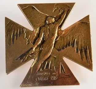 R. Lalique Journee Du Poilu 1915 Brooch