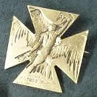R. Lalique Journee Du Poilu Brooch