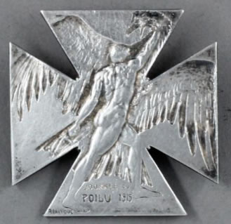 R. Lalique Journee Du Poilu Brooch