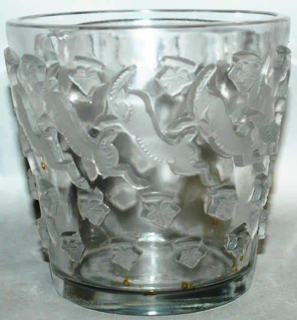 R. Lalique Jurancon Vase