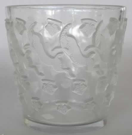 R. Lalique Jurancon Vase