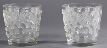 R. Lalique Jurancon Vase