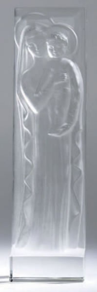 R. Lalique La Madone A L'Enfant Statue