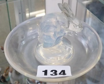 R. Lalique Lapin Ash Receiver