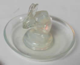 R. Lalique Lapin Cendrier