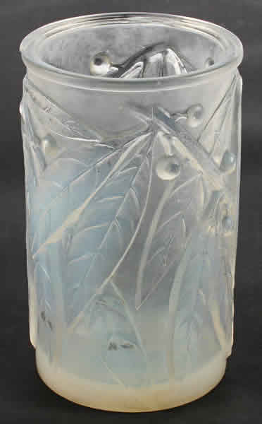 R. Lalique Laurier Vase