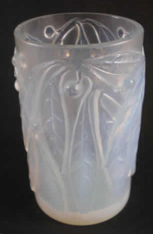 R. Lalique Laurier Vase
