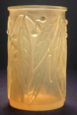 R. Lalique Laurier Vase