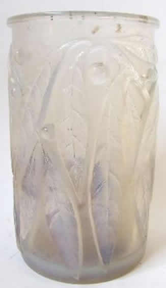R. Lalique Laurier Vase