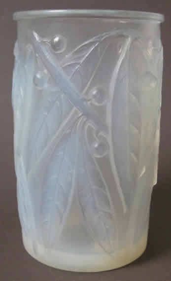 R. Lalique Laurier Vase