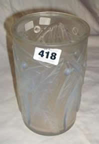 R. Lalique Laurier Vase