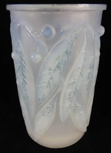 R. Lalique Laurier Vase