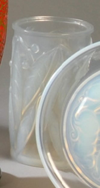 R. Lalique Laurier Vase