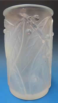 R. Lalique Laurier Vase