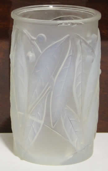 R. Lalique Laurier Vase