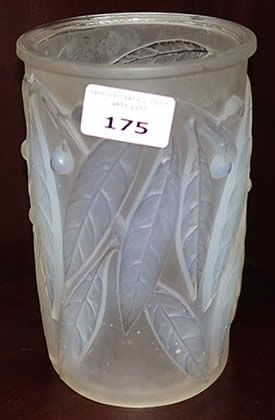 R. Lalique Laurier Vase