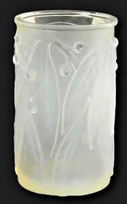 R. Lalique Laurier Vase