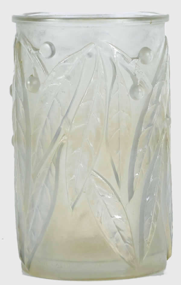 R. Lalique Laurier Vase