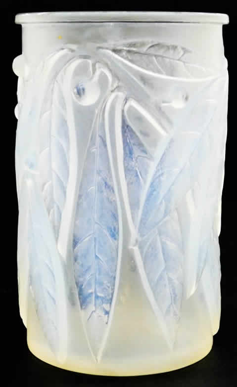 R. Lalique Laurier Vase