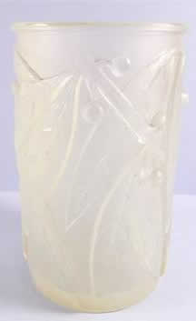 R. Lalique Laurier Vase