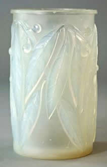 R. Lalique Laurier Vase