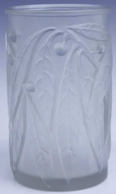 R. Lalique Laurier Vase