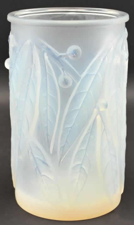 R. Lalique Laurier Vase
