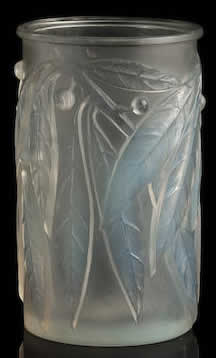 R. Lalique Laurier Vase
