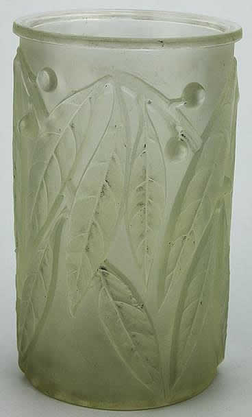 R. Lalique Laurier Vase