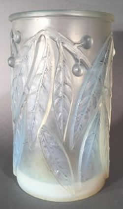 R. Lalique Laurier Vase