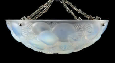 R. Lalique Lausanne Hanging Light Fixture