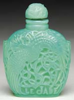 Rene Lalique Le Jade Perfume Bottle