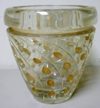 R. Lalique Lemna Vase