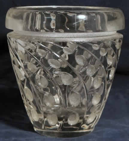 R. Lalique Lemna Vase