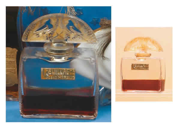 R. Lalique Les Feuillages Perfume Bottle