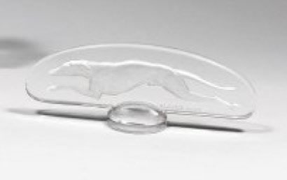 R. Lalique Levrier Car Mascot