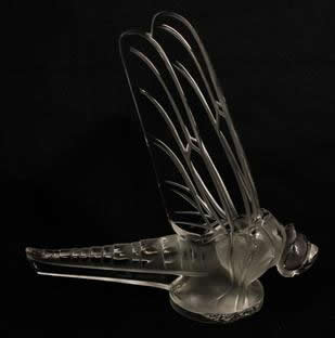 R. Lalique Libellule Car Mascot
