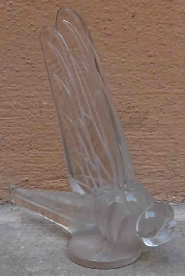 R. Lalique Libellule Grande Car Mascot