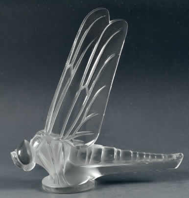 R. Lalique Libellule Grande Car Mascot