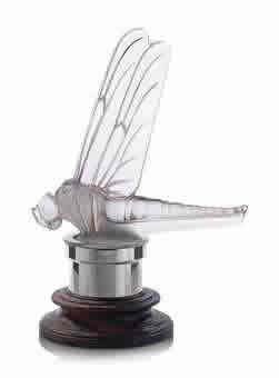 R. Lalique Libellule Car Mascot