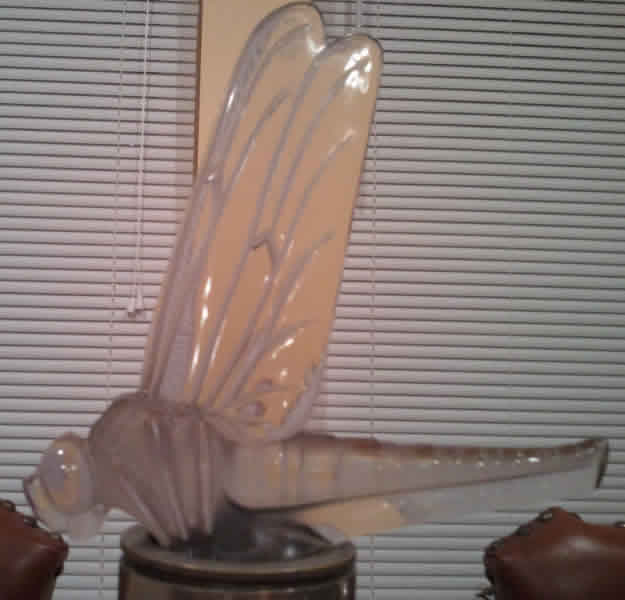 R. Lalique Libellule Car Mascot