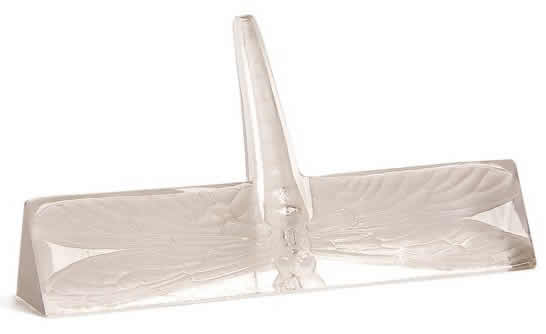 R. Lalique Libellule Knife Rest
