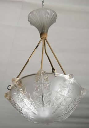 Rene Lalique Lierre Chandelier