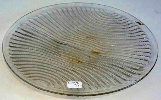 R. Lalique Lignes Plate