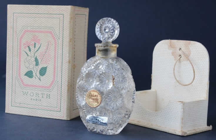 R. Lalique Lilas Perfume Bottle